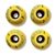 Rodas Mentex - 53 mm Amarelo - comprar online