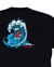 Camiseta SANTA CRUZ SCREAMING WAVE Preta - loja online