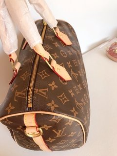 Speedy 30 monogram couro legítimo Louis V. Premium - pigmeu