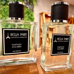 Perfume Masculino Inspiração 212 Men - BELLA PARIS COSMÉTICOS ARTESANAIS.