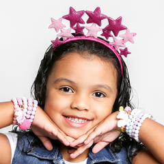 Tiara Estrela Pink Carnaval - comprar online