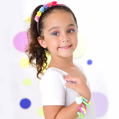Fantasia Infantil Floral Carnaval Tamanho 3 a 6 Anos - comprar online