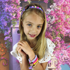 Pulseira Infantil Isabela Encanto - Menina de Laço - Maior loja de acessórios infantis há 15 anos colorindo e enfeitando meninas!