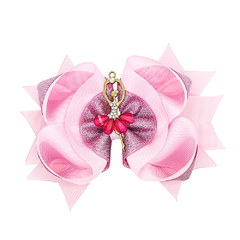 Laço Ballet Luxo Rosa Claro