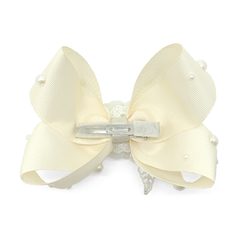 Laço Ayla Luxo Flor Pérola Off White - comprar online