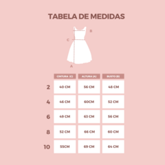 Vestido Junino Estampa Floral com acessório - 100% algodão na internet