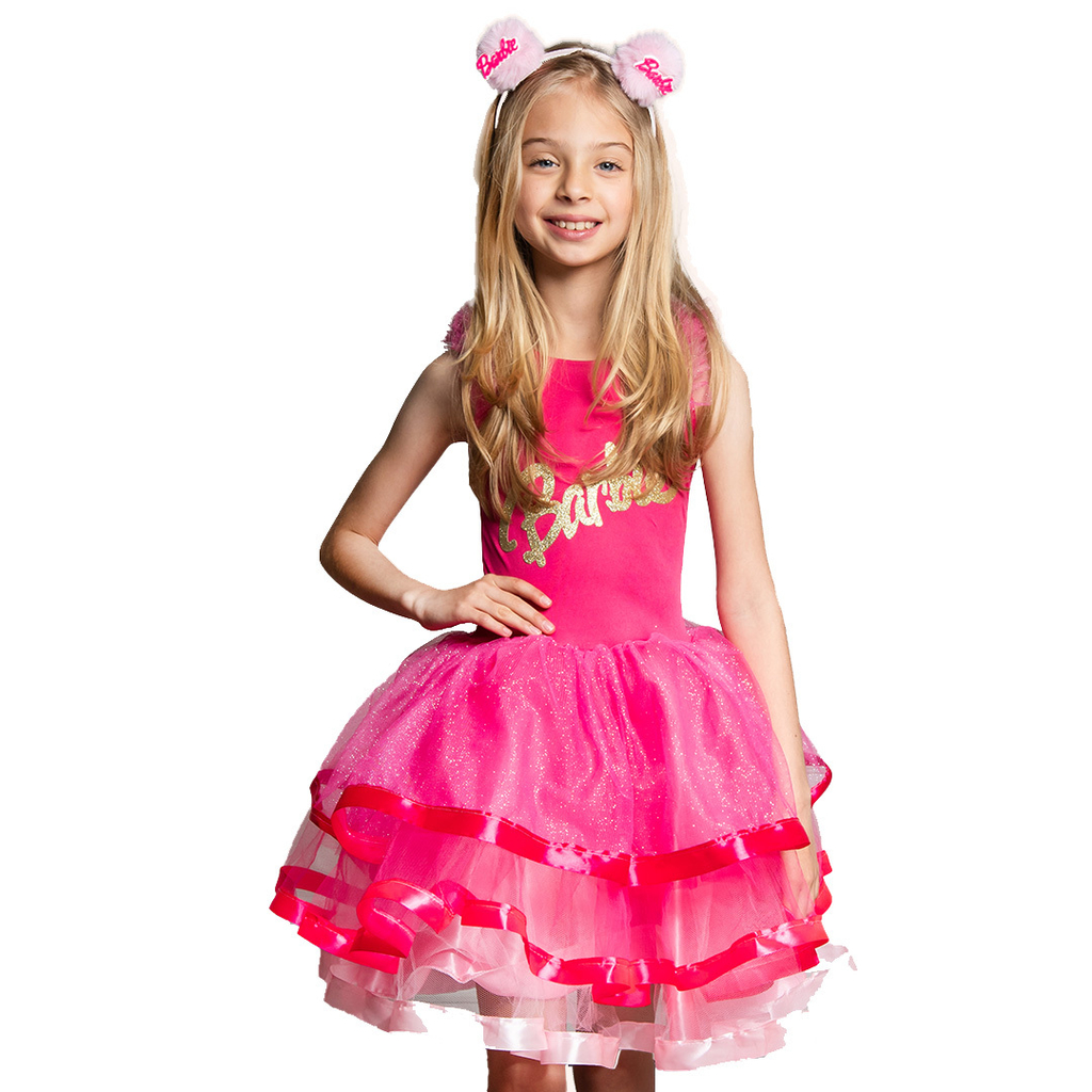 Conjunto Infantil Barbie Menina Roupa Fantasia Barbie Menina