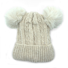 Touca De Inverno Pompom Bege