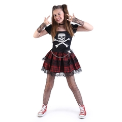 Fantasia Infantil Pirata Fashion 8 - 10