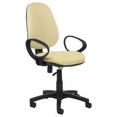 Silla de escritorio ergonómica color beige tienda de sillas