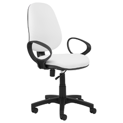 Silla de escritorio ergonómica color blanco tienda de sillas