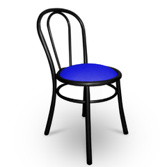 Silla Thonet Tapizado azul