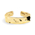 BRACELETE LISS ORGÂNICO - BANHADO A OURO 18K