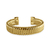 BRACELETE STHE REGULÁVEL - BANHADO A OURO 18K