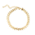 PULSEIRA ESCAMA - BANHADO A OURO 18K