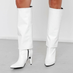 BOTA LUXO WHITE - LAS ROXY