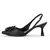 Scarpin Preto Slingback Camélia Salto Kitten Heel na internet