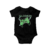 Body ou Camisetinha Infantil Player 2 Verde Avulso Preto