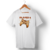 Camiseta Player 4 Laranja Avulso Branco