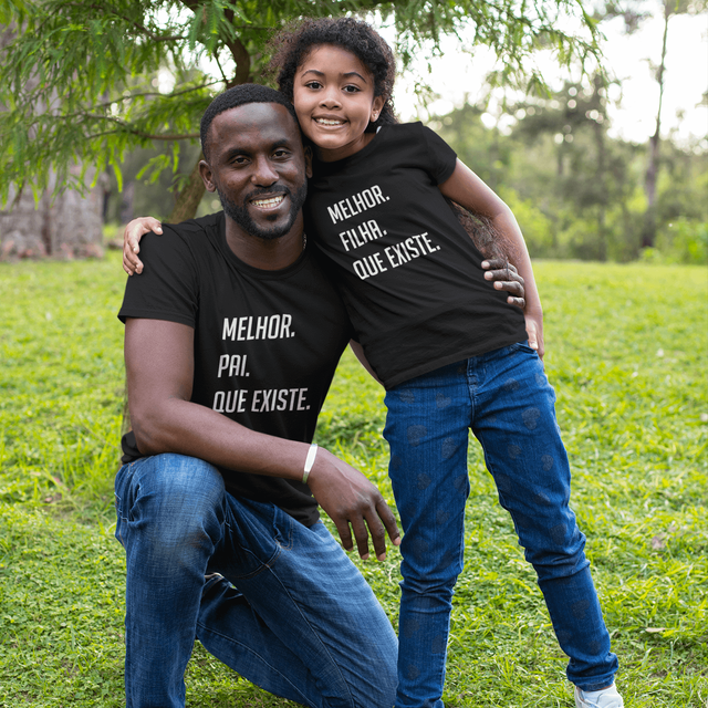 Conjunto de roupa pai e best sale filho