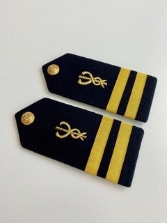 Platina Capitão-Tenente (CT) Feltro Azul Marinha do Brasil - comprar online