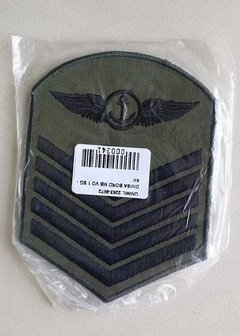 Insígnia de Braço Bordada Verde Musgo Segundo-Sargento (2SG) Marinha do Brasil - comprar online