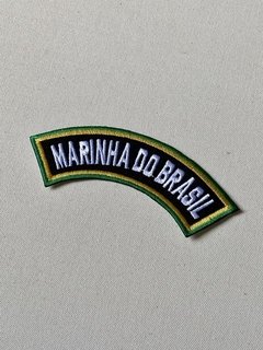 Distintivo Arco Meia-Lua Bordado Marinha do Brasil - comprar online