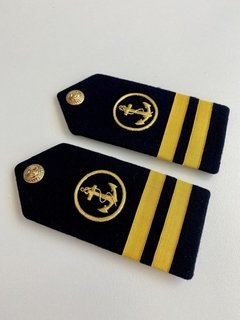 Platina Capitão-Tenente (CT) Feltro Azul Marinha do Brasil - loja online