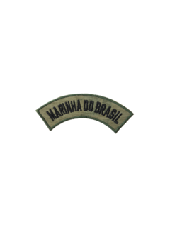 Distintivo Arco Meia-Lua Bordado Marinha do Brasil