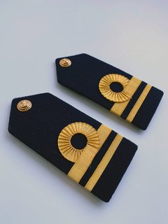 Platina Primeiro-Tenente (1TT) Feltro Azul Marinha do Brasil na internet