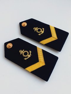 Platina Suboficial (SO) Feltro Azul Marinha do Brasil - Unimil Uniformes Militares