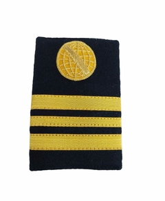 Insígnia Passador Uli-Puli Capitão de Corveta (CC) Marinha do Brasil - Unimil Uniformes Militares