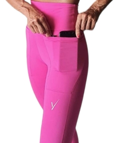 Legging | Tecido de Compressão Emana Super Pink
