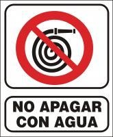 CARTEL ALTO IMPACTO 28 X 22 CM LINEA PROHIBICION 1011