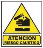 CARTEL ALTO IMPACTO 45 X 40 CM LINEA ADVERTENCIA