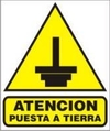 CARTEL ALTO IMPACTO  28 X 22 CM LINEA ADVERTENCIA 220