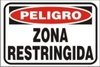 CARTEL ALTO IMPACTO 30 X 40 CM LINEA PELIGRO - Gafra Seguridad Industrial