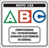 CALCO ADHESIVO EN PVC 10 X 10 CM. 8106