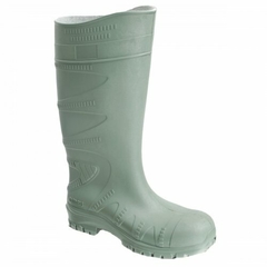 OMBU BOTA PVC CON PUNTERA ACERO VERDE