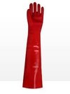 GUANTE PVC ROJO LARGO LIVIANO 70 CM