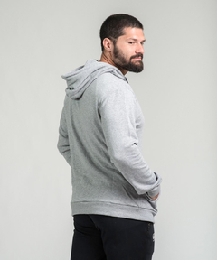 CAMPERA FRISA ESTAMPADA GRIS CANTERBURY - comprar online