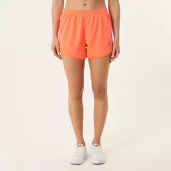 SHORT TRAINING MUJER CORAL FLUOR SIMI VLACK