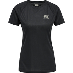 REMERA TRAINING MUJER TOKIO CANTERBURY NEGRO en internet