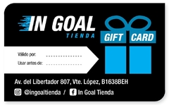 GIFT CARD INGOAL $25.000