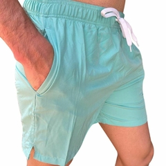 SHORT DE BAÑO FLASH VERDE AGUA - comprar online