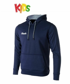 BUZO CANGURO TRAINING TOP FLASH AZUL KIDS