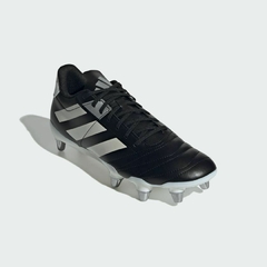 BOTINES DE RUGBY ADIDAS KAKARI SOFT GROUND - NEGRO & BLANCO en internet