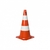 Cone Plástico 50cm Lar/Bco - Kteli