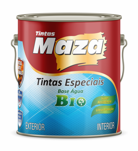 Tinta Anti-Chama Intumescente Corta Fogo Base Água 3,6Lts - Maza