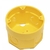Caixa De Luz Plástica Amarela Octogonal 3x3 - Amanco